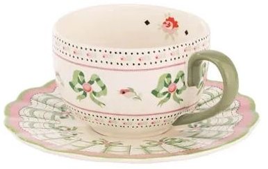 Cath Kidston - Spring Birds Tea Cup & Saucer