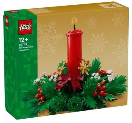 Lego Christmas Table Decoration