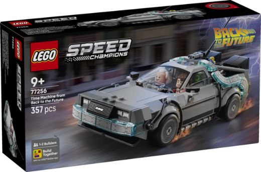 Lego Speed Champions Time Machine From Back To The Future Delorian
