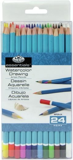 24pc Watercolour Pencil Set