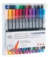 24pc Dual-Tip Artist Markers