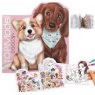 Top Model Doggy Colouring Book Corgi