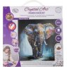 Crystal Art 30x30 Canvas Majestic Elephant