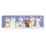 Christmas Cats Rectangular Tin of Stem Ginger Biscuits 225g