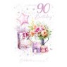 90 Birthday Pink