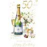 50 Birthday Gold