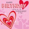 Happy Birthday Pink Heart