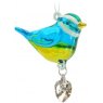 Fantasy Glass Pretty Little Bird - Blue Tit