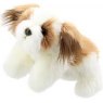 Full Bodied Puppet Dog Brown & White