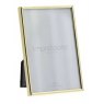 Brass finish thin photo frame 5 x 7