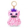 Fuggler 3.5" Seasonal Baby Pinkies Keyring Zebra Wide Eyed Weirdo