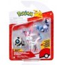 Battle Figure Set Aron Sylveon Skorupi