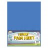 Craft Planet 12x18" Funky Foam Sheet 2mm Thick Blue