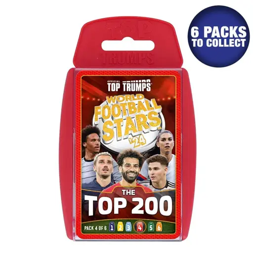 Top Trumps World Football Stars Pack 4