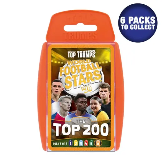 Top Trumps World Football Stars Pack 6