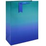 Blue Ombre Bag Large