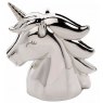 Bambino Silver Plated Money Box - Unicorn
